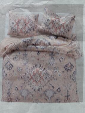 Dormify Twin XL Sienna Duvet Cover (68"x92") and 1 Pillow Sham (20"x26") Set